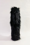 Fluffy Faux Fur Over The Knee Boot