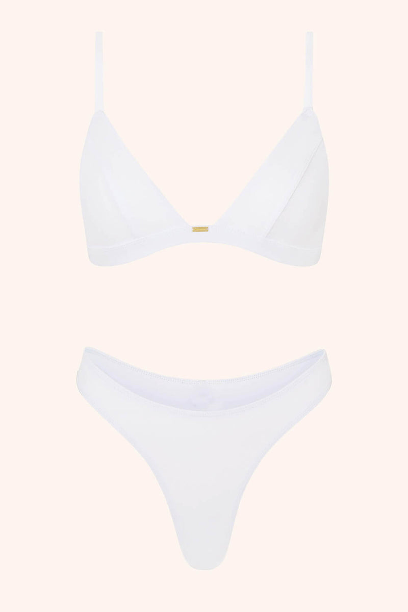 Triangle High-Rise Bikini Set