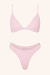 Triangle High-Rise Bikini Set