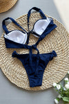 Underwire Knotted Bikini Set