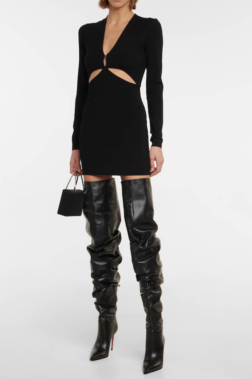 Ruched Over the Knee Boots