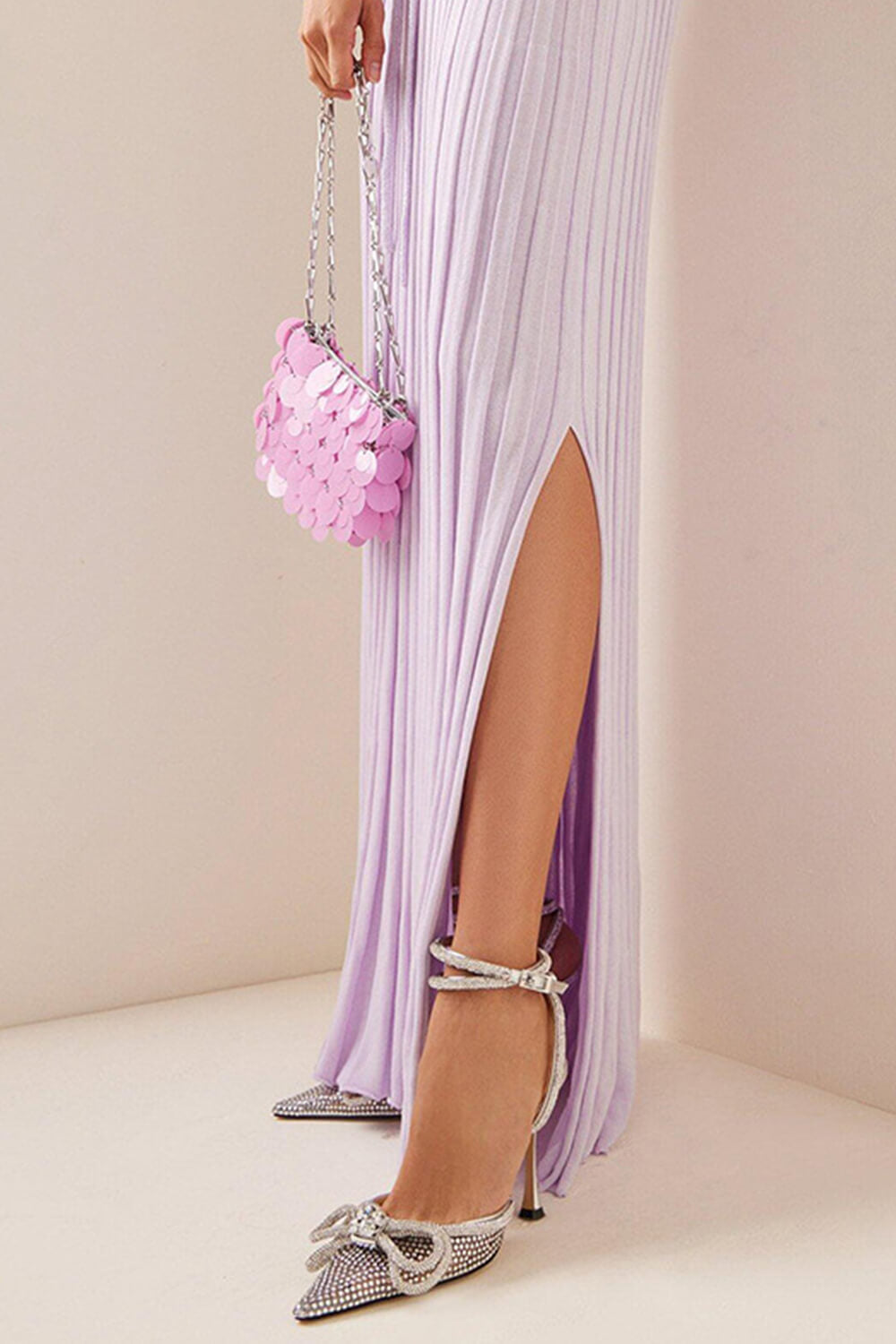 Clear perspex court on sale heels